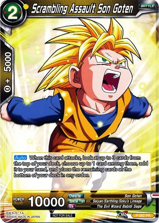 Scrambling Assault Son Goten (P-062) [Promotion Cards] | Tables and Towers