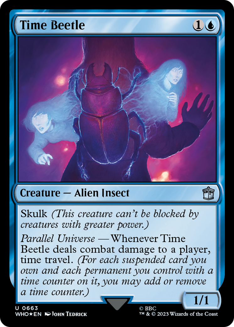 Time Beetle (Surge Foil) [Doctor Who] | Tables and Towers