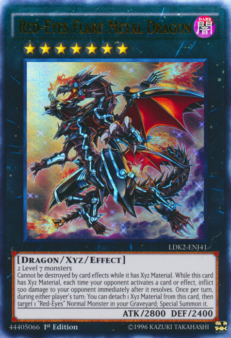 Red-Eyes Flare Metal Dragon [LDK2-ENJ41] Ultra Rare | Tables and Towers