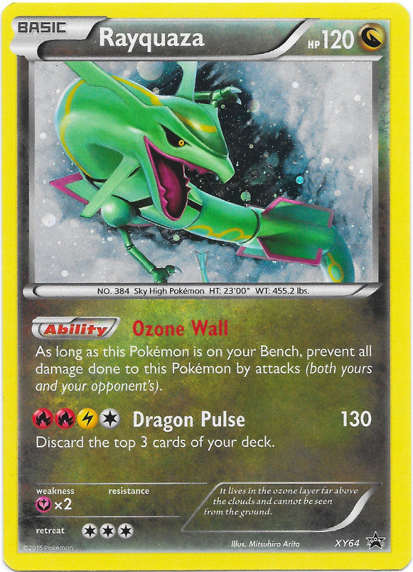 Rayquaza (XY64) (Jumbo Card) [XY: Black Star Promos] | Tables and Towers