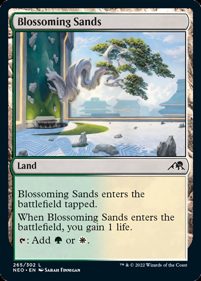 Blossoming Sands [Kamigawa: Neon Dynasty] | Tables and Towers