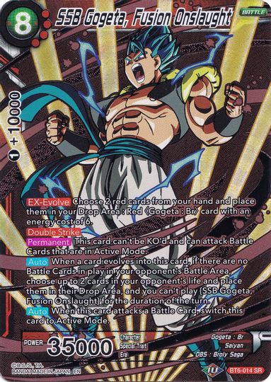 SSB Gogeta, Fusion Onslaught (Collector's Selection Vol. 1) (BT6-014) [Promotion Cards] | Tables and Towers