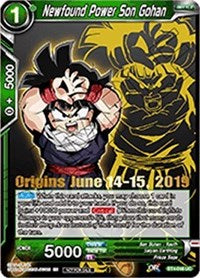 Newfound Power Son Gohan (Origins 2019) (BT4-048_PR) [Tournament Promotion Cards] | Tables and Towers