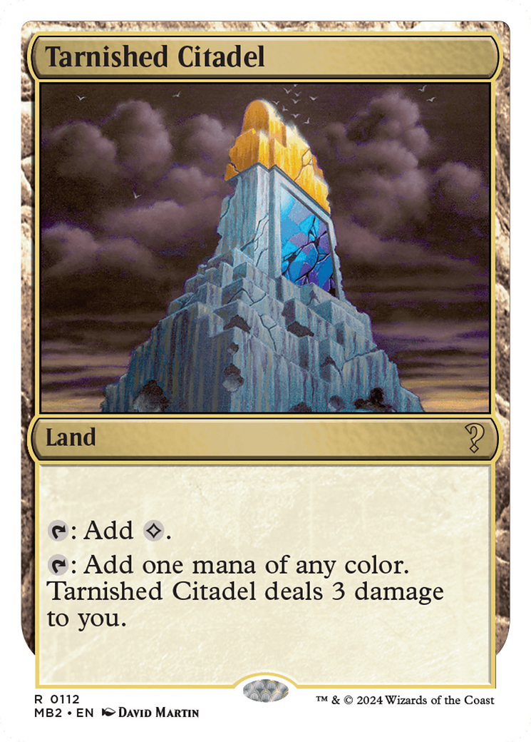 Tarnished Citadel (White Border) [Mystery Booster 2] | Tables and Towers