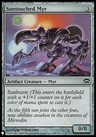 Suntouched Myr [The List] | Tables and Towers