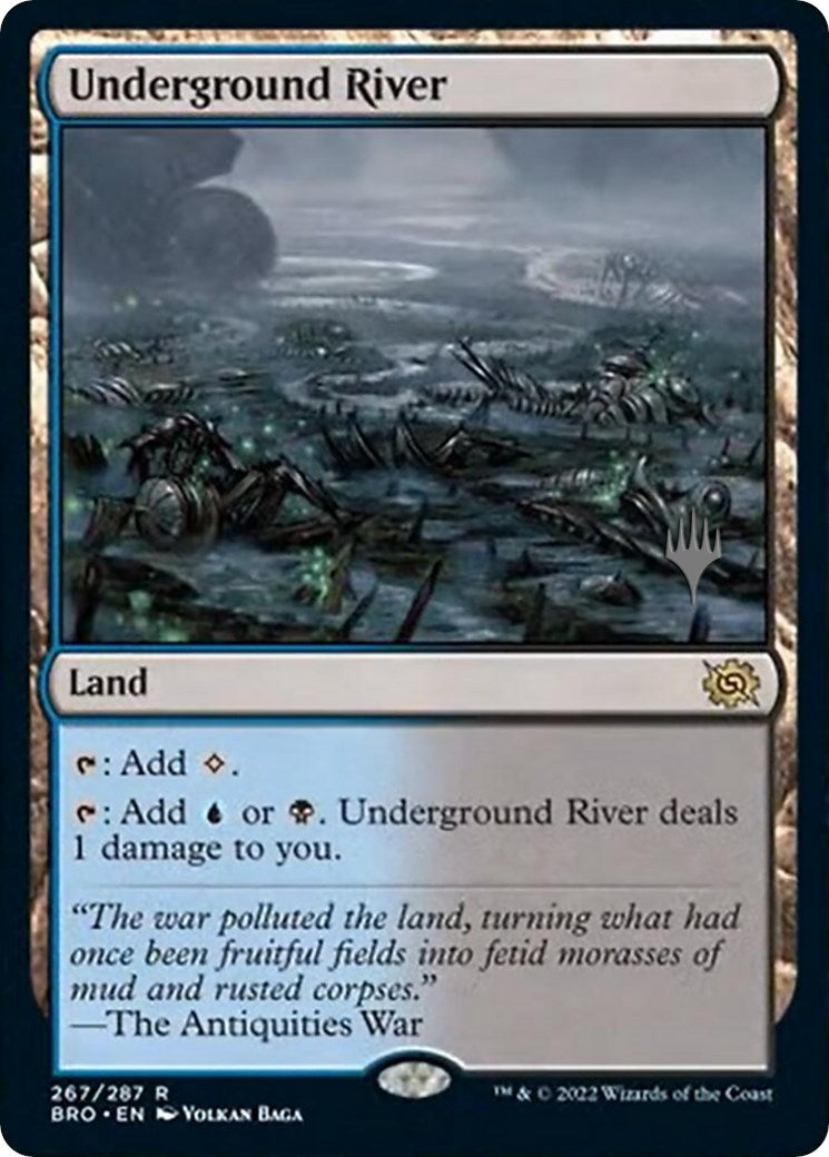 Underground River (Promo Pack) [The Brothers' War Promos] | Tables and Towers