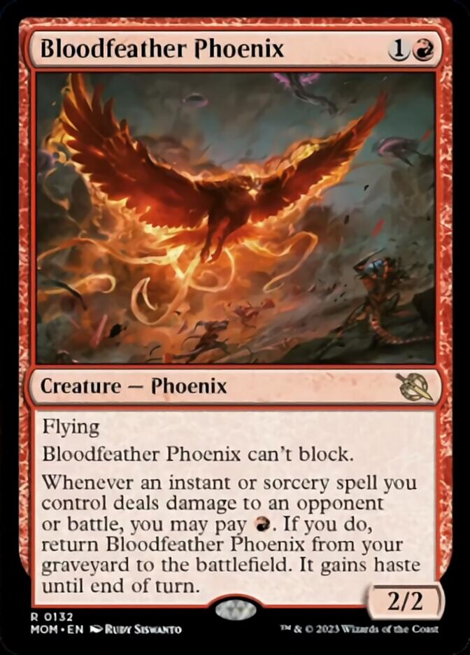 Bloodfeather Phoenix [March of the Machine] | Tables and Towers