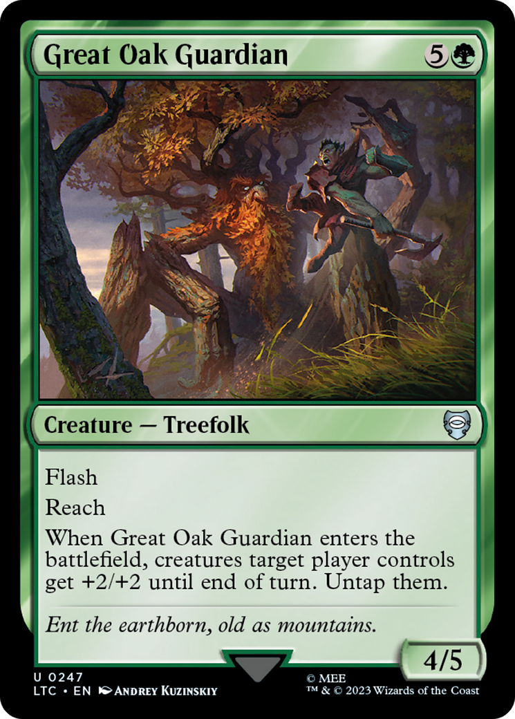 Great Oak Guardian [The Lord of the Rings: Tales of Middle-Earth Commander] | Tables and Towers