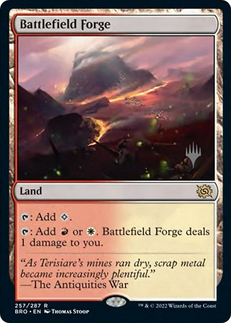 Battlefield Forge (Promo Pack) [The Brothers' War Promos] | Tables and Towers