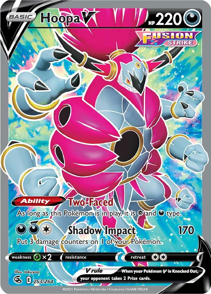 Hoopa V (253/264) [Sword & Shield: Fusion Strike] | Tables and Towers