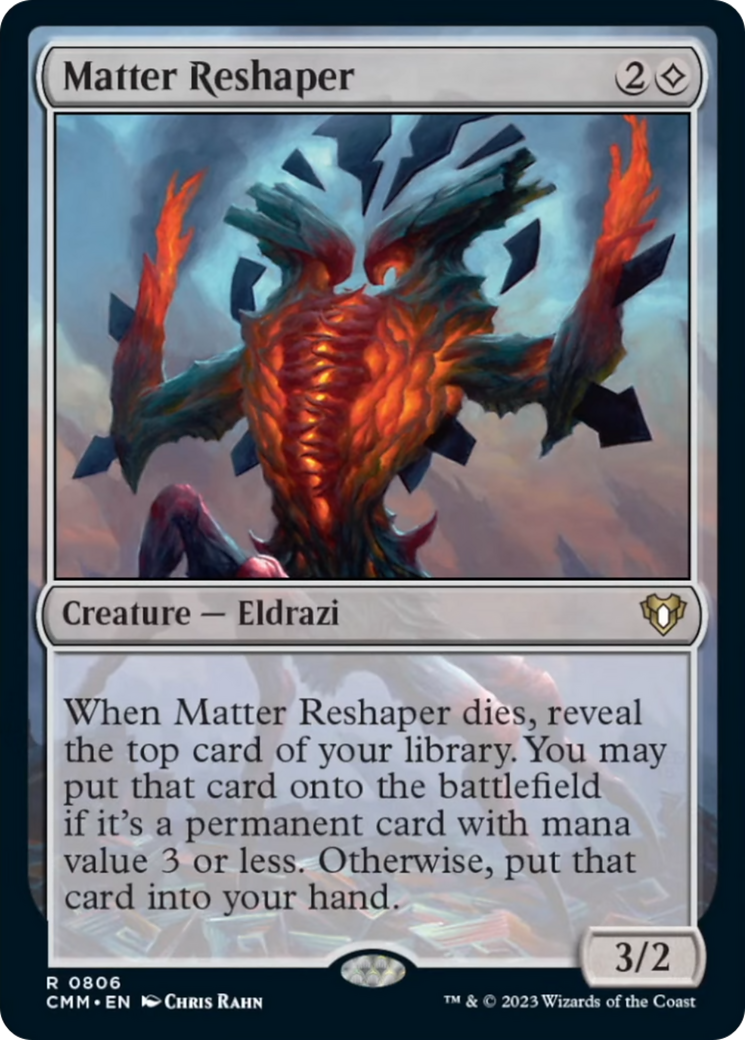 Matter Reshaper [Commander Masters] | Tables and Towers