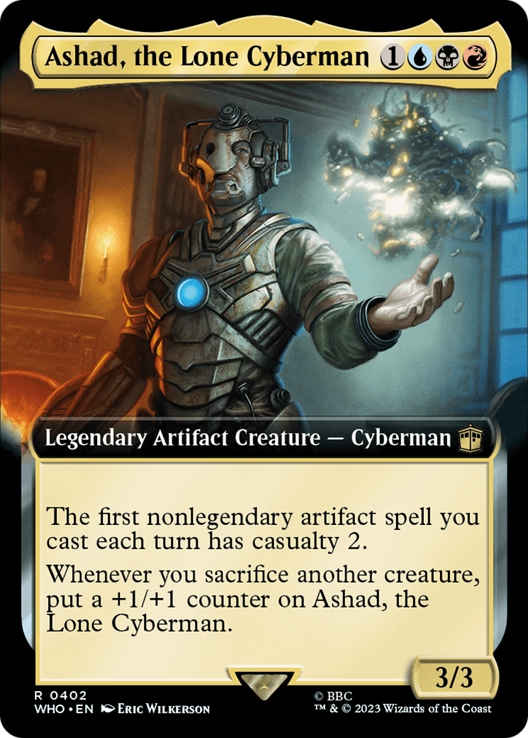 Ashad, the Lone Cyberman (Extended Art) [Doctor Who] | Tables and Towers