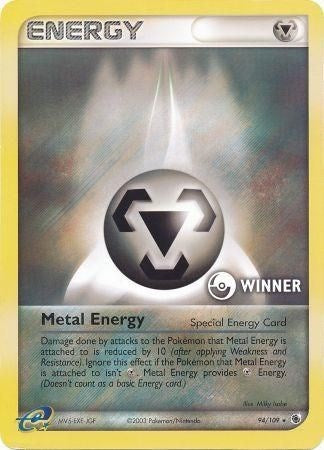 Metal Energy (94/109) (Winner) [EX: Ruby & Sapphire] | Tables and Towers