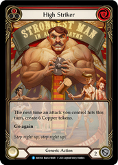 High Striker (Red) [EVR164] (Everfest)  1st Edition Extended Art Rainbow Foil | Tables and Towers