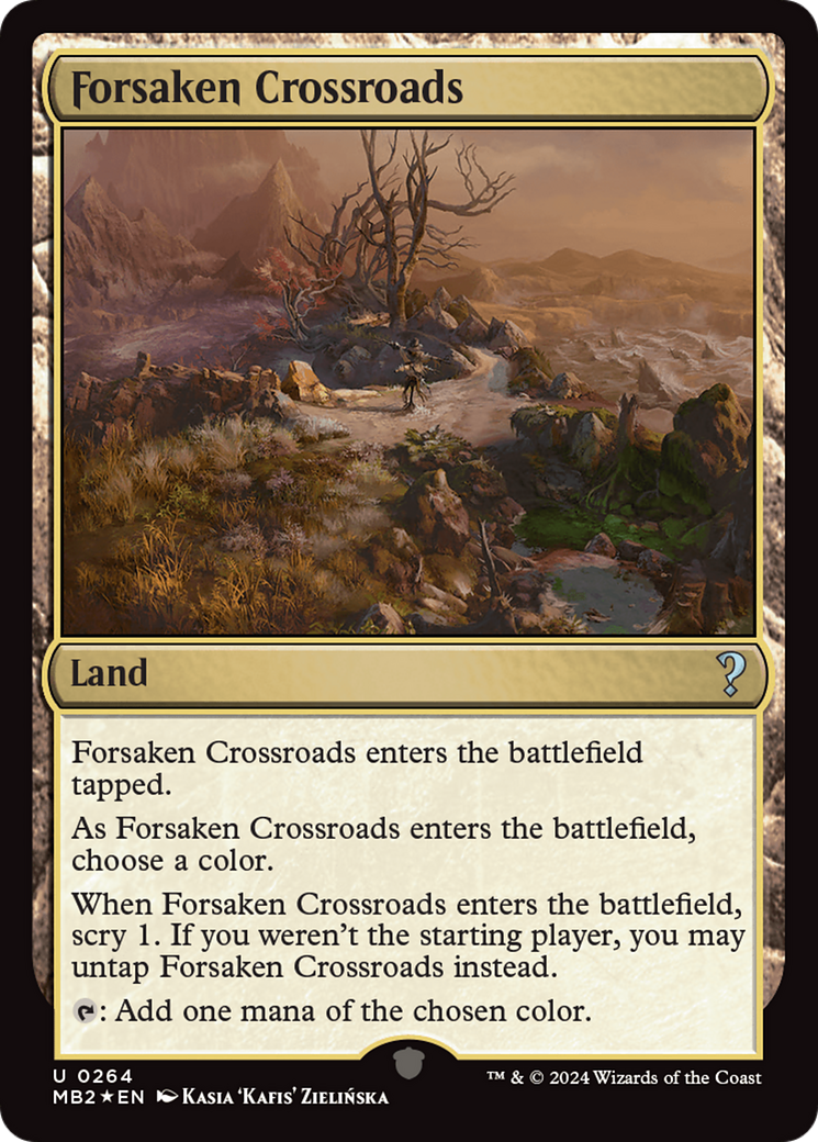 Forsaken Crossroads [Mystery Booster 2] | Tables and Towers