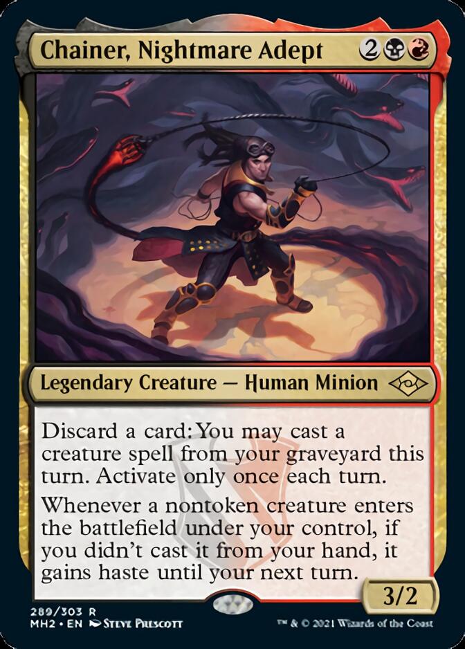 Chainer, Nightmare Adept [Modern Horizons 2] | Tables and Towers