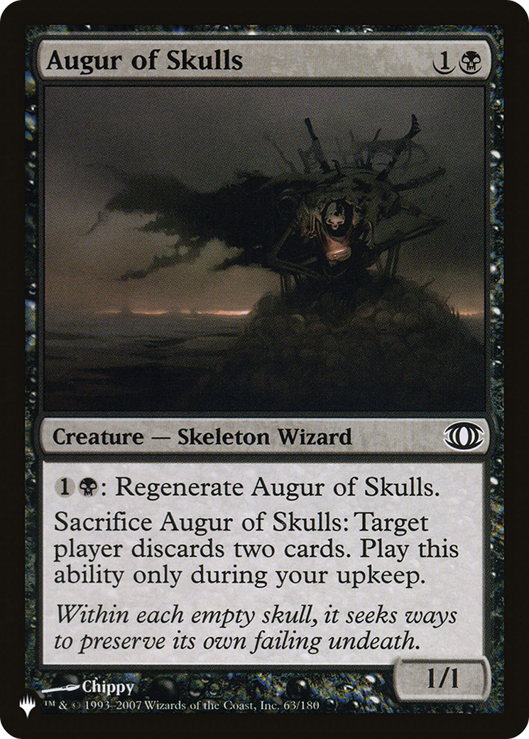 Augur of Skulls [The List Reprints] | Tables and Towers