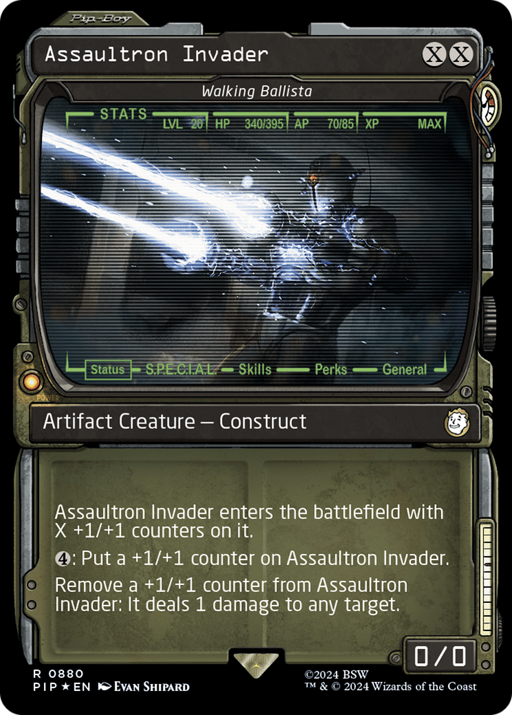 Assaultron Invader - Walking Ballista (Surge Foil) [Fallout] | Tables and Towers