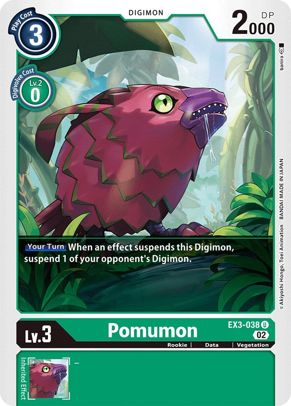 Pomumon [EX3-038] [Draconic Roar] | Tables and Towers