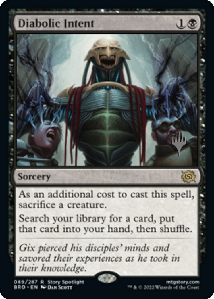 Diabolic Intent (Promo Pack) [The Brothers' War Promos] | Tables and Towers