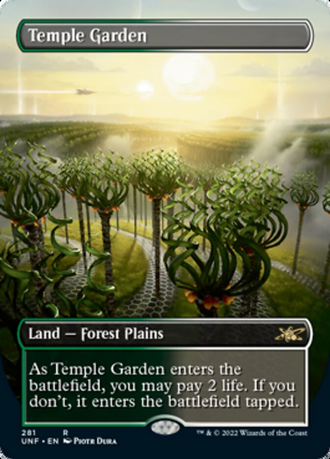 Temple Garden (Borderless) [Unfinity] | Tables and Towers