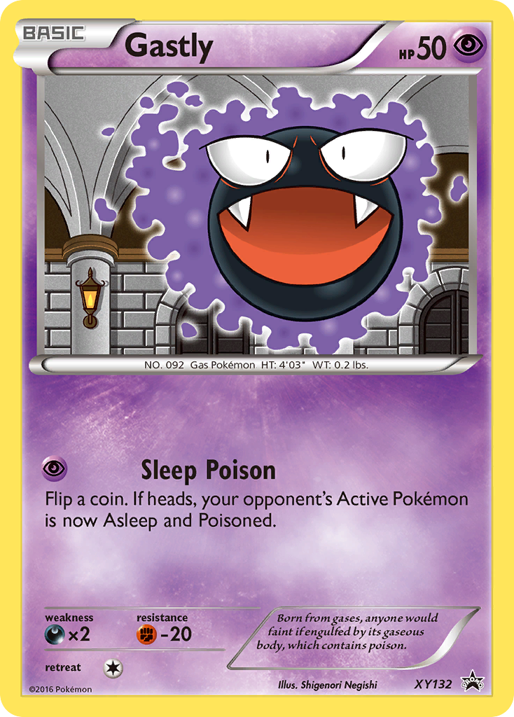 Gastly (XY132) [XY: Black Star Promos] | Tables and Towers