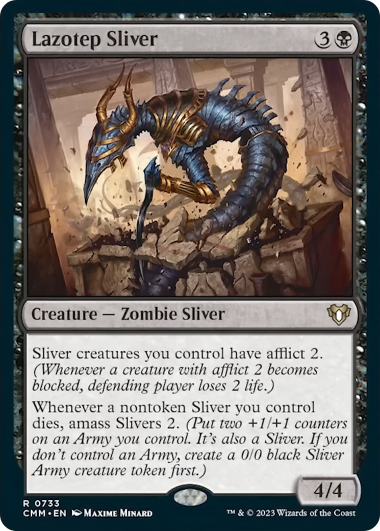 Lazotep Sliver [Commander Masters] | Tables and Towers