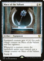 Mace of the Valiant [Phyrexia: All Will Be One Commander] | Tables and Towers