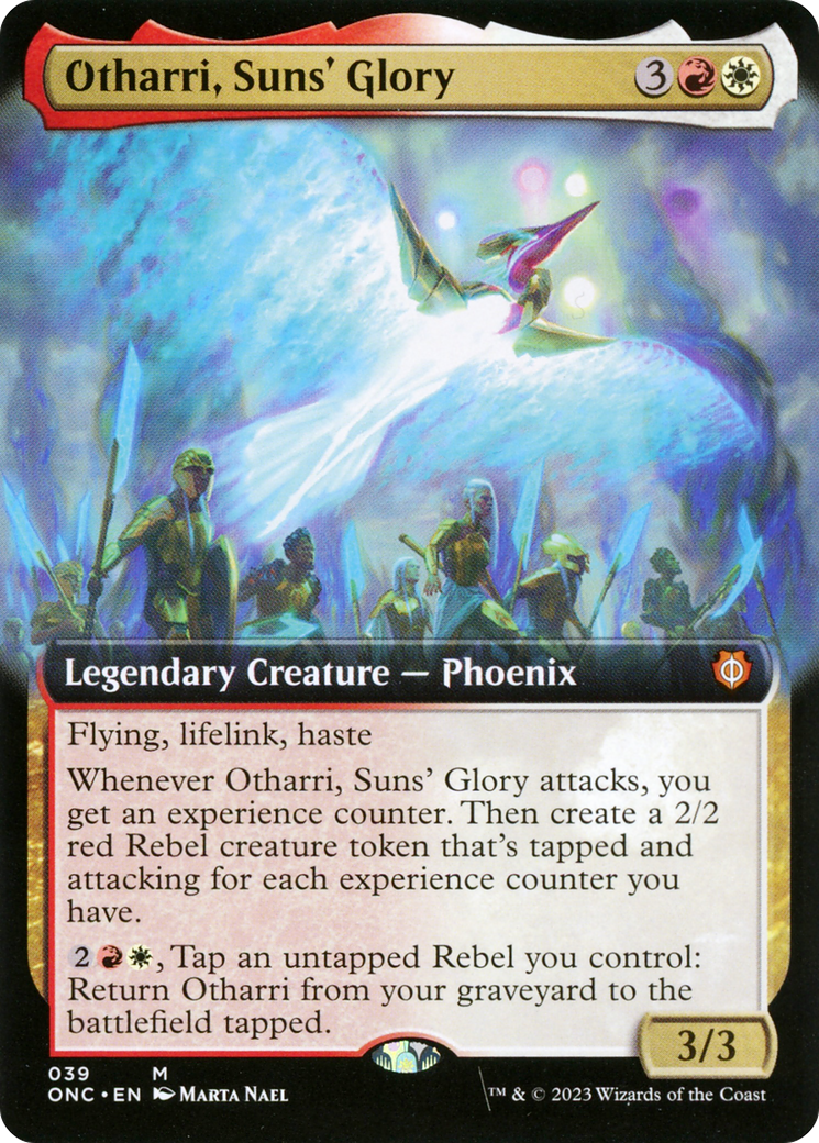 Otharri, Suns' Glory (Extended Art) [Phyrexia: All Will Be One Commander] | Tables and Towers