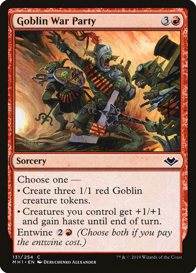 Goblin War Party [Modern Horizons] | Tables and Towers