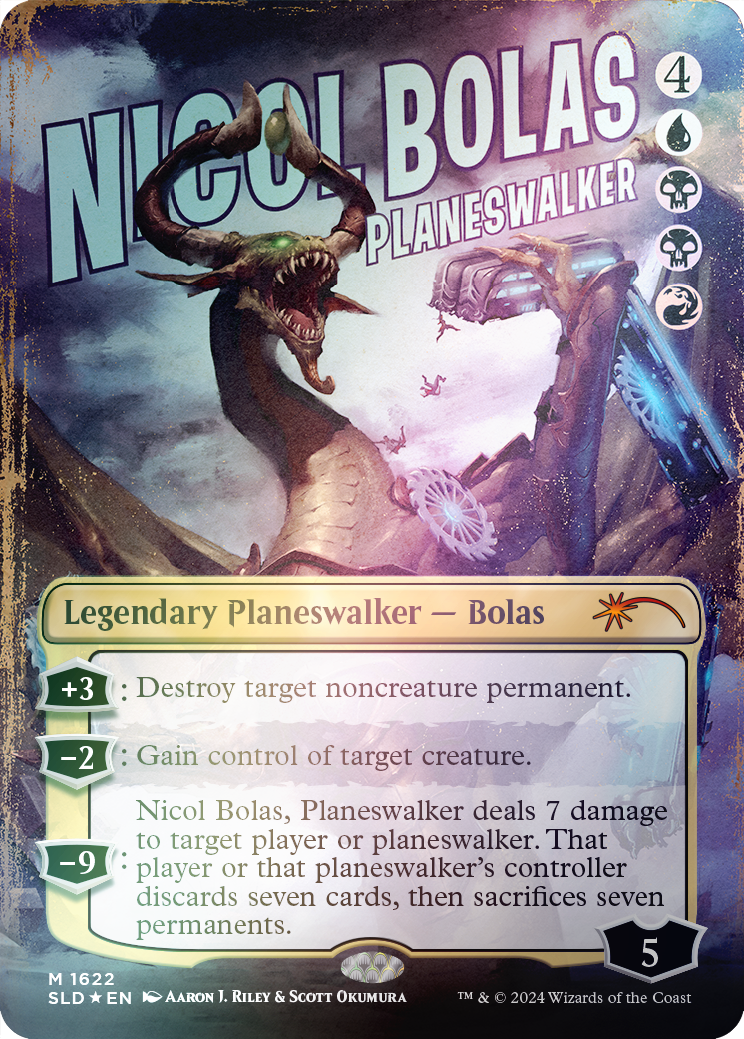 Nicol Bolas, Planeswalker (Rainbow Foil) [Secret Lair Drop Series] | Tables and Towers