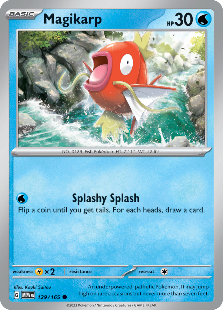 Magikarp (129/165) [Scarlet & Violet: 151] | Tables and Towers