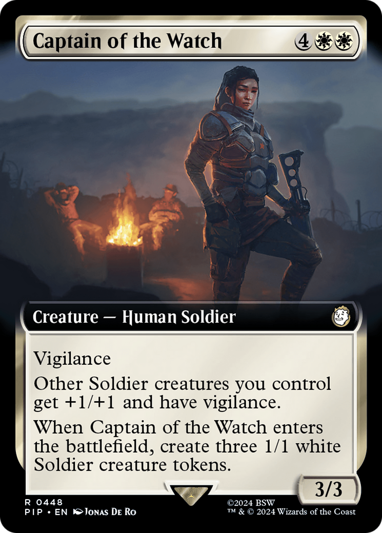 Captain of the Watch (Extended Art) [Fallout] | Tables and Towers