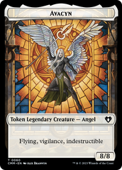 Copy (54) // Avacyn Double-Sided Token [Commander Masters Tokens] | Tables and Towers