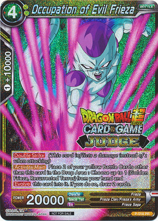 Occupation of Evil Frieza (P-018) [Judge Promotion Cards] | Tables and Towers