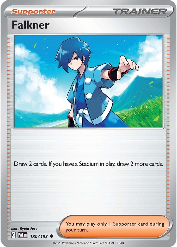 Falkner (180/193) [Scarlet & Violet: Paldea Evolved] | Tables and Towers