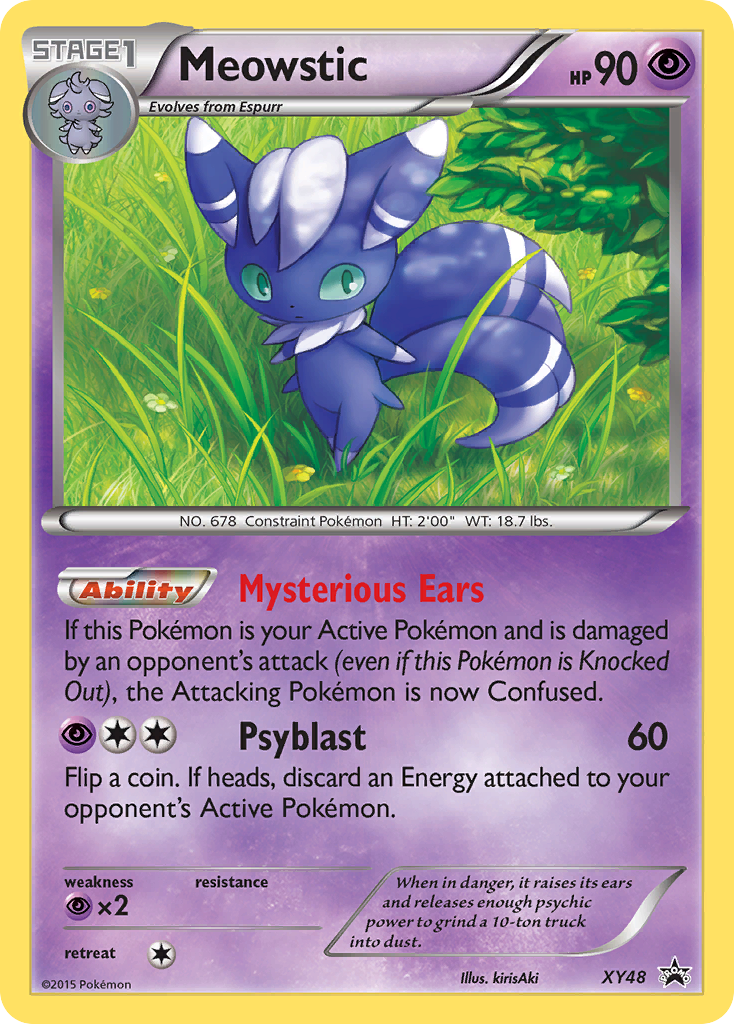 Meowstic (XY48) [XY: Black Star Promos] | Tables and Towers