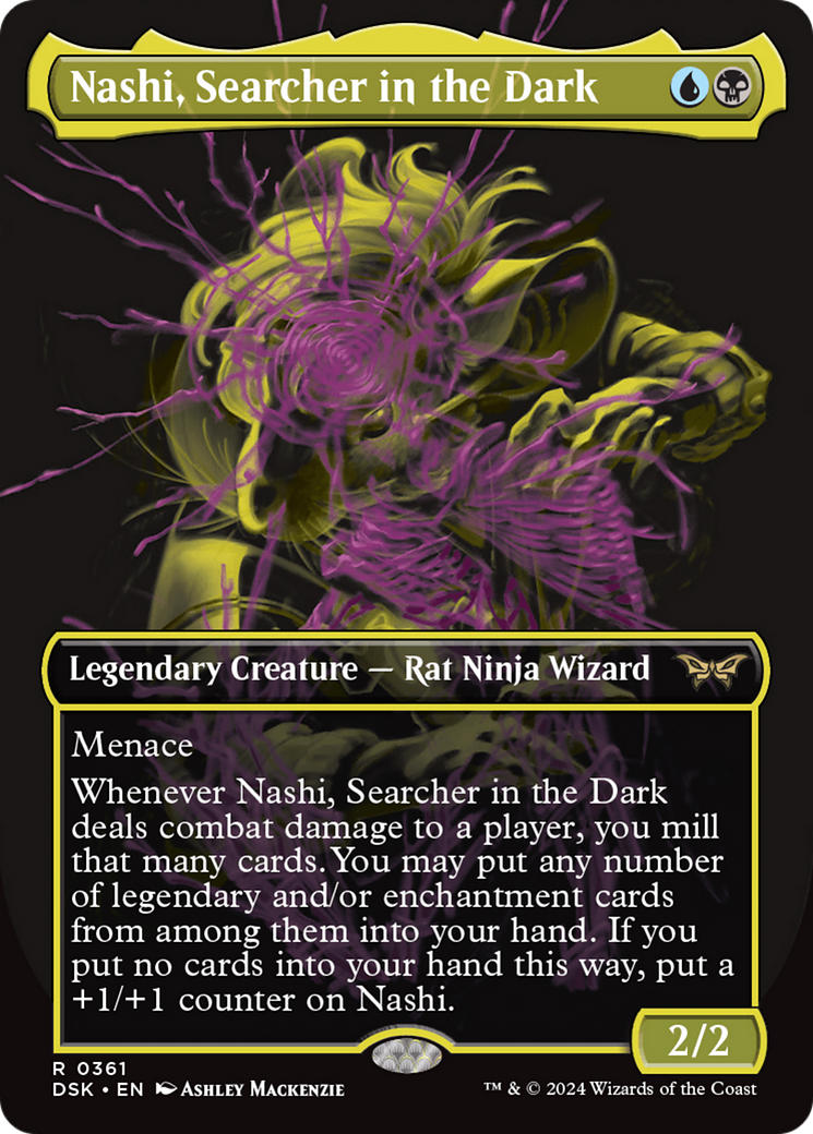 Nashi, Searcher in the Dark (Showcase) [Duskmourn: House of Horror] | Tables and Towers