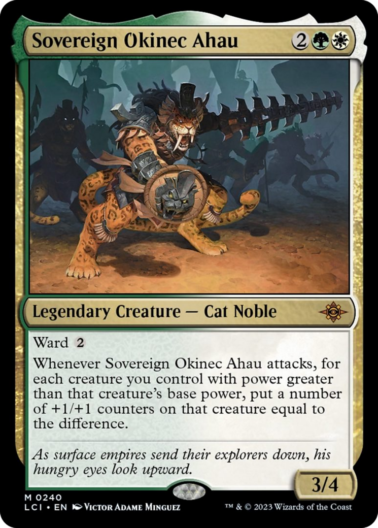 Sovereign Okinec Ahau [The Lost Caverns of Ixalan] | Tables and Towers