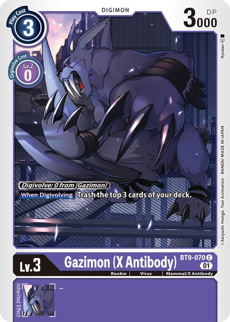 Gazimon (X Antibody) [BT9-070] [X Record] | Tables and Towers