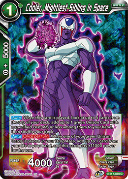 Cooler, Mightiest Sibling in Space (BT17-069) [Ultimate Squad] | Tables and Towers