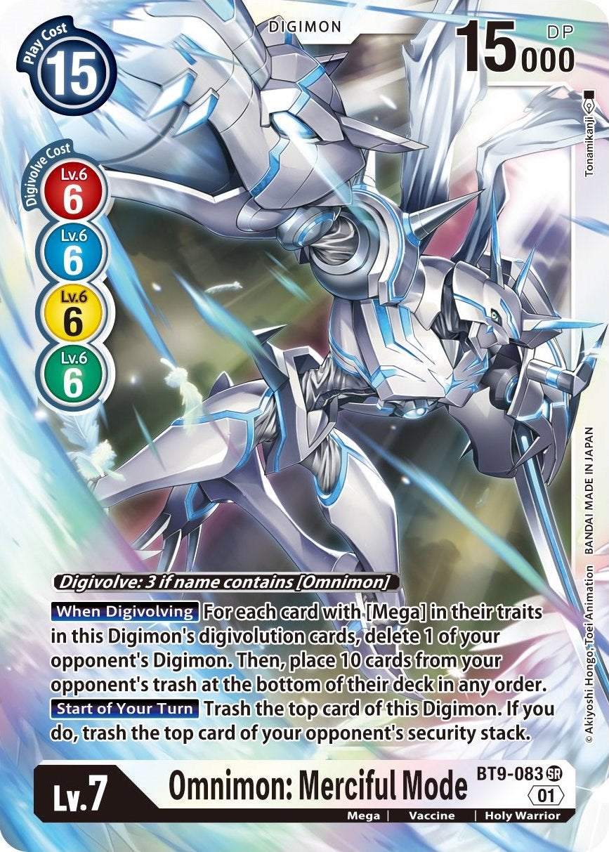 Omnimon: Merciful Mode [BT9-083] [X Record] | Tables and Towers