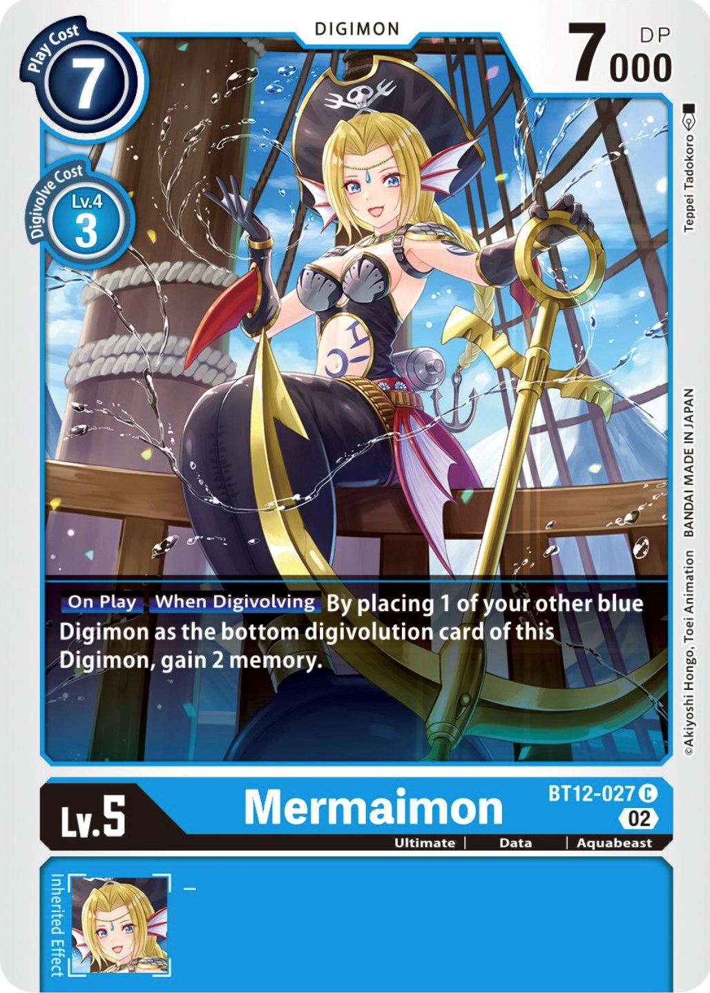 Mermaimon [BT12-027] [Across Time] | Tables and Towers