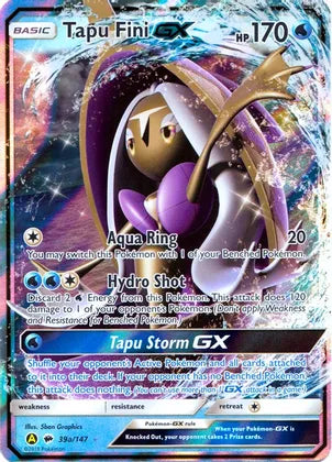 Tapu Fini GX (39a/147) [Alternate Art Promos] | Tables and Towers