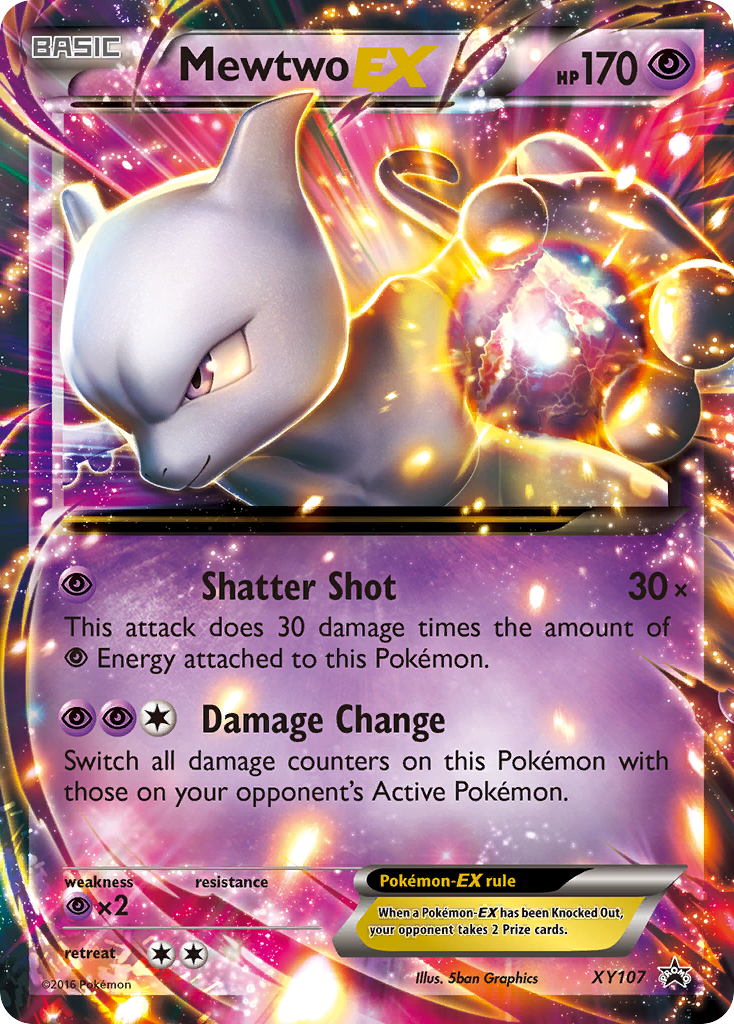 Mewtwo EX (XY107) [XY: Black Star Promos] | Tables and Towers