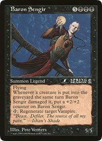 Baron Sengir (Oversized) [Oversize Cards] | Tables and Towers