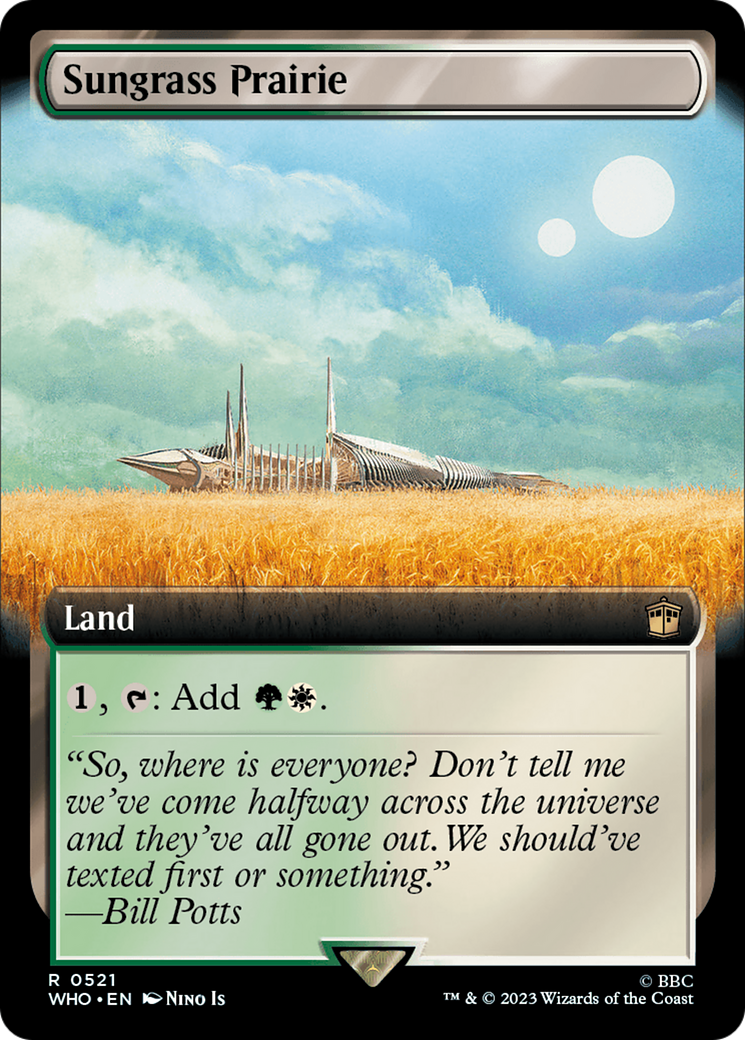 Sungrass Prairie (Extended Art) [Doctor Who] | Tables and Towers