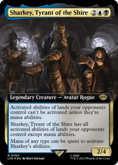 Sharkey, Tyrant of the Shire (Extended Art) (Surge Foil) [The Lord of the Rings: Tales of Middle-Earth] | Tables and Towers
