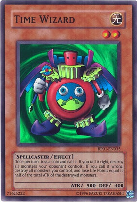 Time Wizard [RP01-EN035] Super Rare | Tables and Towers