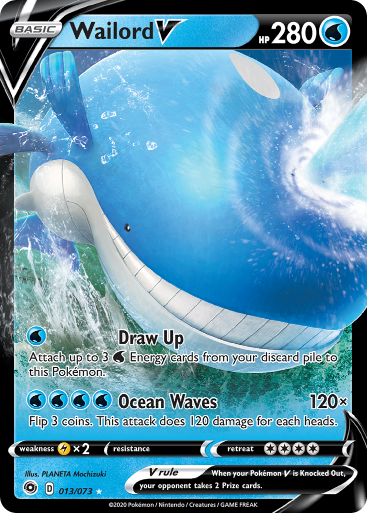 Wailord V (013/073) [Sword & Shield: Champion's Path] | Tables and Towers